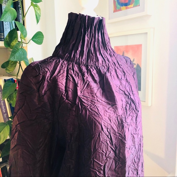 Vintage crinkle top made in Montreal - Picture 8 of 8